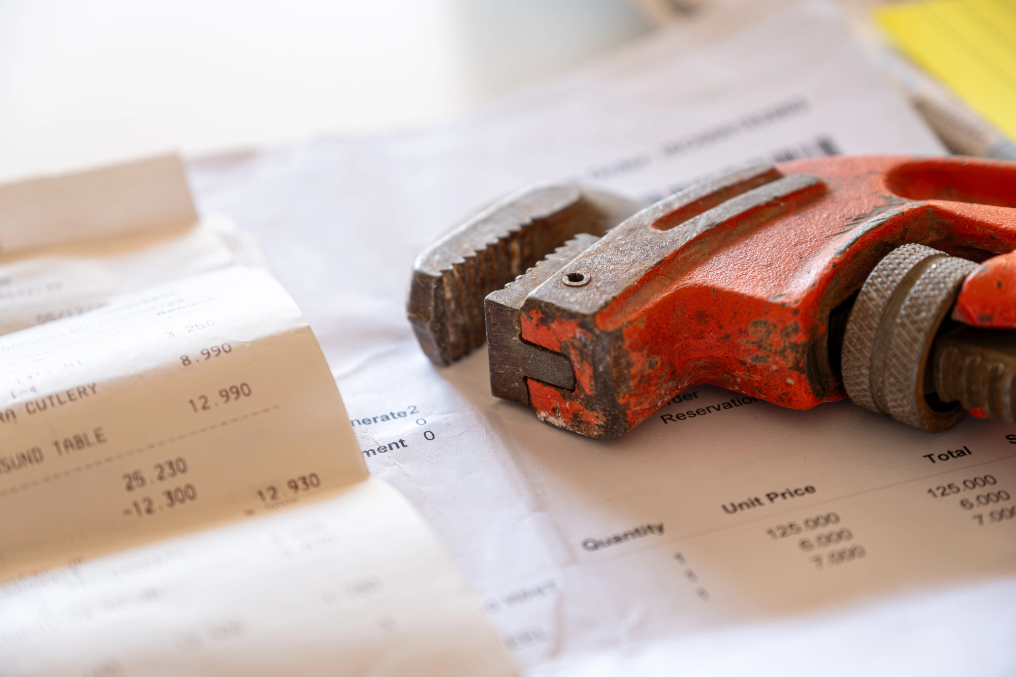 wrench-with-bill-show-amount-totals-fixing